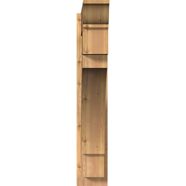 Merced Traditional Smooth Outlooker, Western Red Cedar, 7 1/2W X 38D X 42H